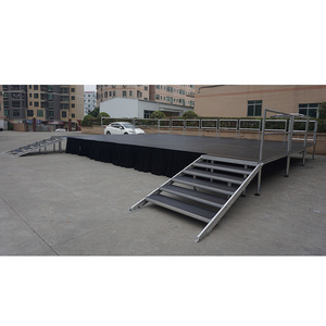 4x4 aluminum wedding adjustable stage platform for event party