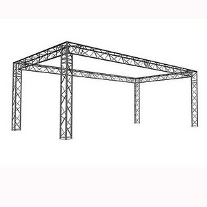 Lightweight aluminum truss line array speaker truss stand