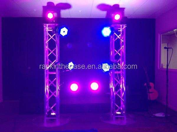 portable used aluminum moving head light truss stands