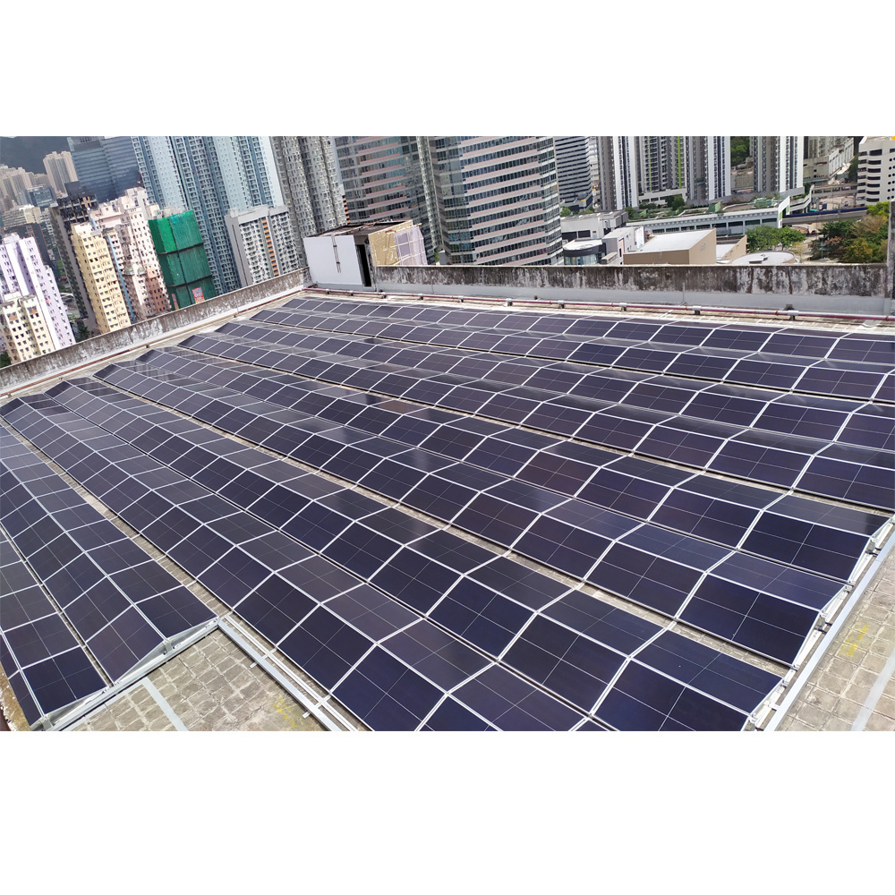 Solar Flat Roof Ballast Panel Mounting System Factory shipped Hot sale in Australia Aluminum Customized solutions Ground Bracket