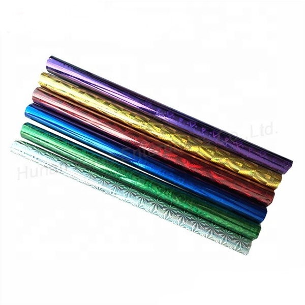 Raco Hologram self adhesive foil laser book cover rainbow Iridescent film rolls