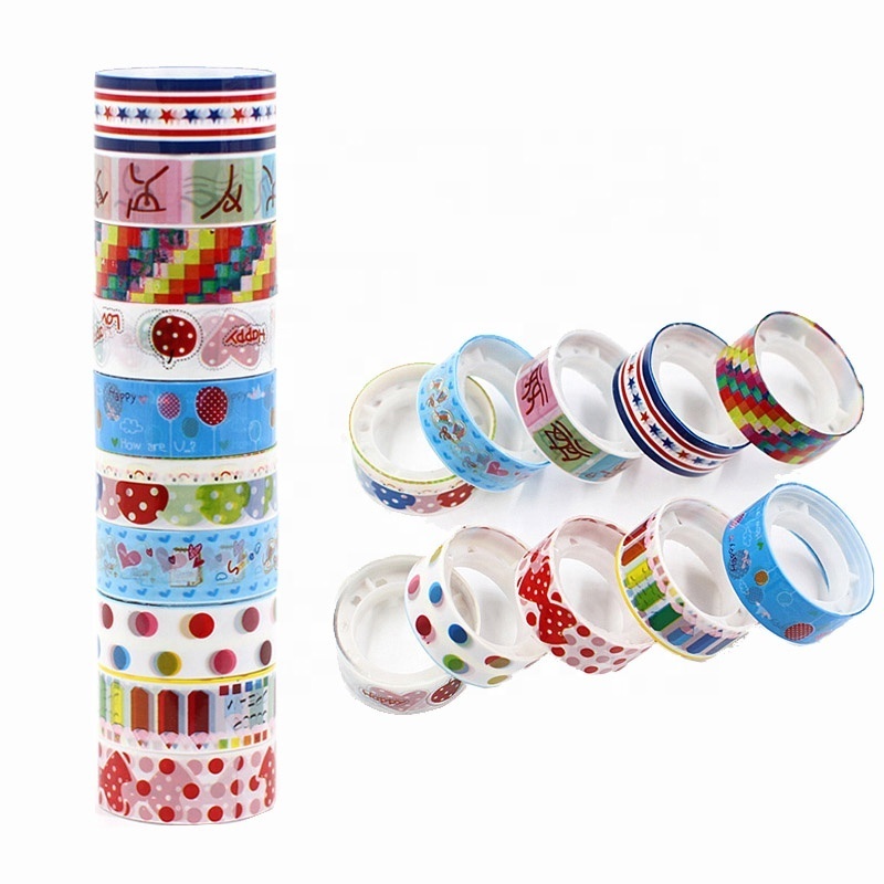 Customized OEM Printed Washi Tape Gilded Washi Tape Glitter Washi Tape Custom Printing