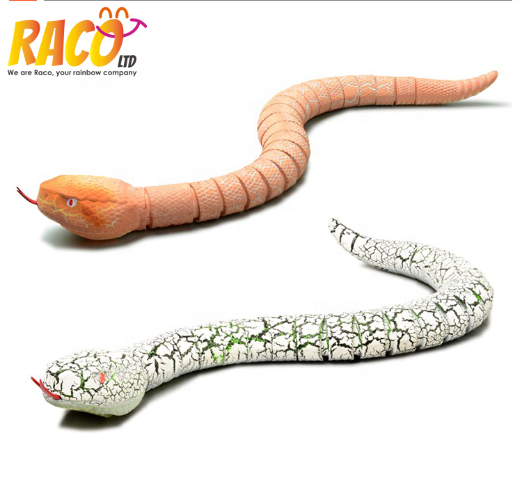 Attractive Remote Control Simulation Toys Joyfully Infared Radio Control Scaring Snake for Joke