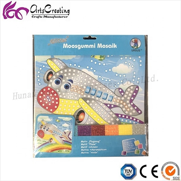 Raco cheap craft kit mosaic self -adhesive eva foam for kids DIY