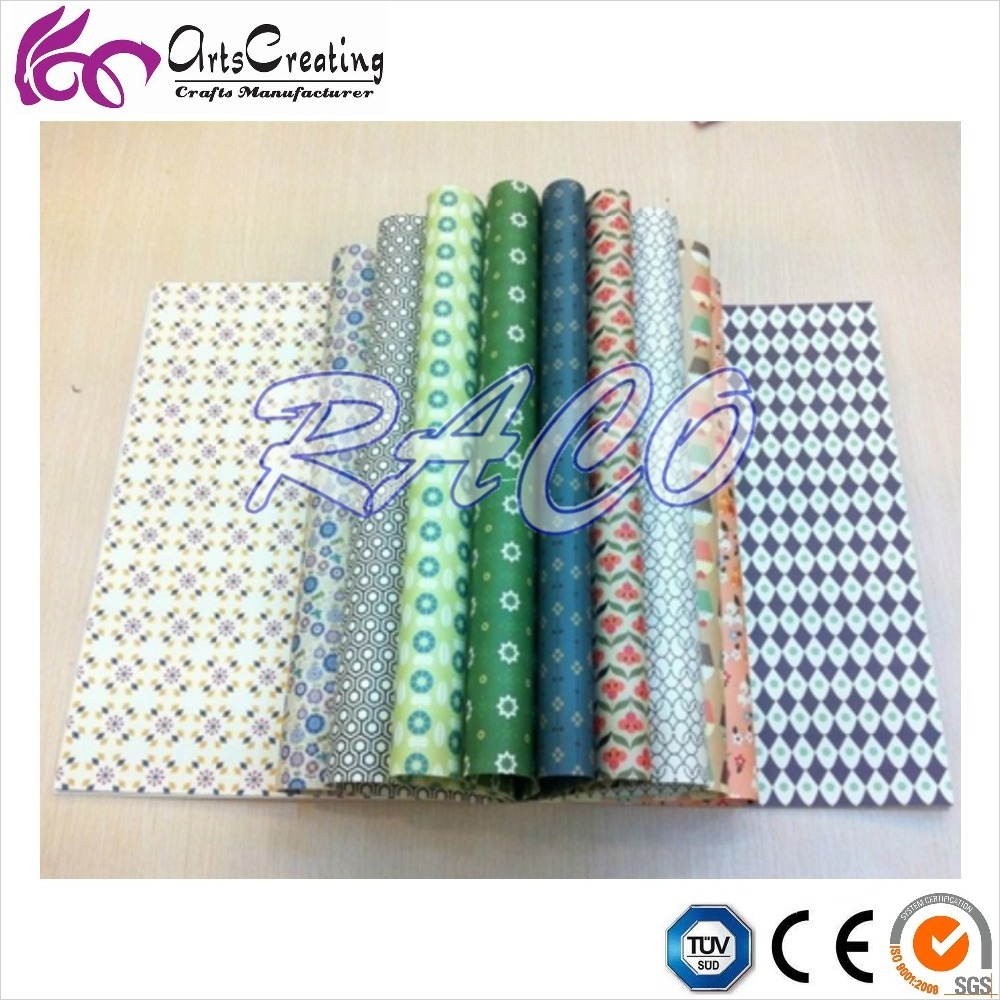 wholesale scrapbook paper DIY custom printed scrapbooking paper