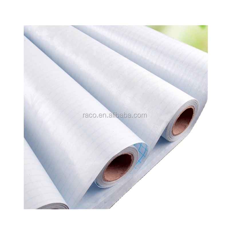 Factory wholesale high gloss clear self adhesive PVC film roll transparent self adhesive vinyl plastic film