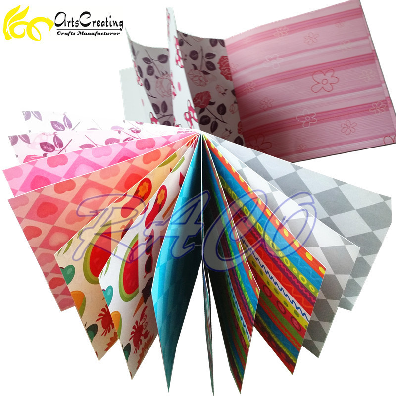 wholesale scrapbook paper DIY custom printed scrapbooking paper