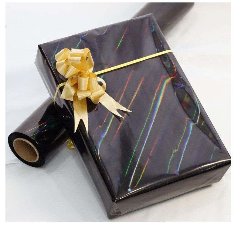 Soft BOPP Packing Material Holographic Laser Film Wrapping Plastic Gift Wrap Flower