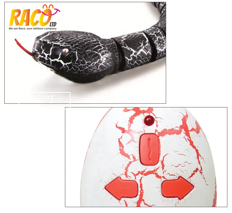 Attractive Remote Control Simulation Toys Joyfully Infared Radio Control Scaring Snake for Joke