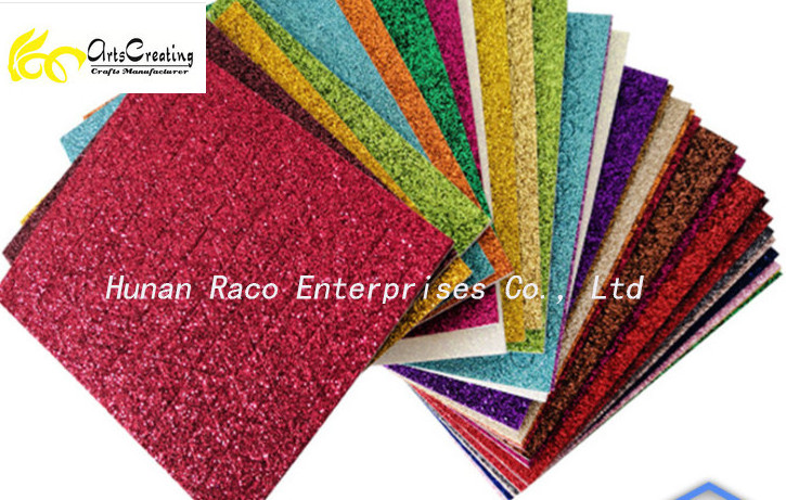 Customized Colorful High Density Shockproof Waterproof Normal EVA Glitter Foam Sheet Die Cut EVA Foam