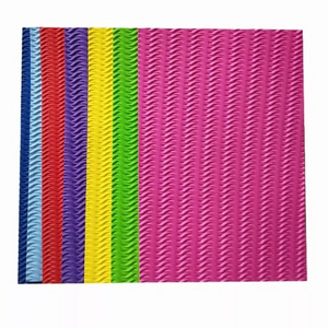 colored embossed rubber eva foam sheet for children crafts