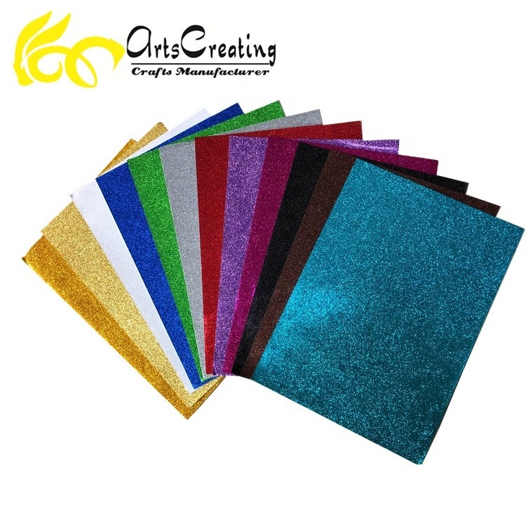 High Quality glitter cardstock paper craft paper for card making