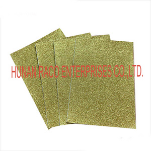 A4 self-adhesive glitter paper  sticker cardboard glitter cardstock