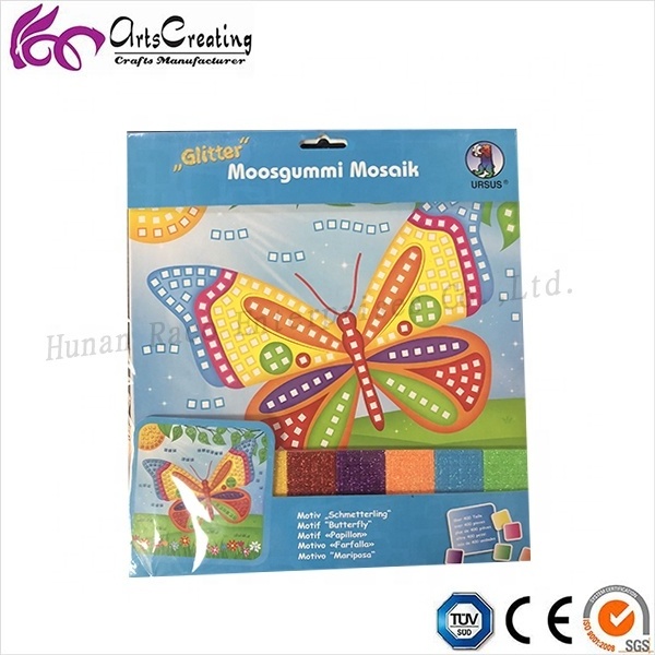 Raco cheap craft kit mosaic self -adhesive eva foam for kids DIY