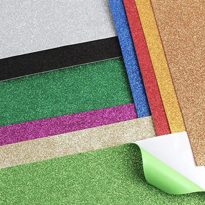 Customized Colorful High Density Shockproof Waterproof Normal EVA Glitter Foam Sheet Die Cut EVA Foam