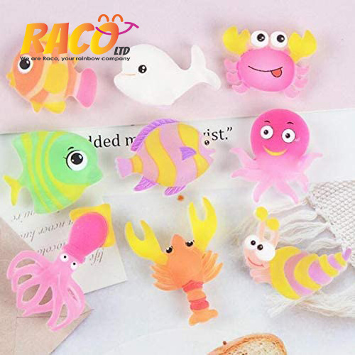 Ocean Animals Slime Charms Easter DIY Craft Making Resin Jewry Making Kit, Resin Flatback Slime Beads Making Supplies for DIY