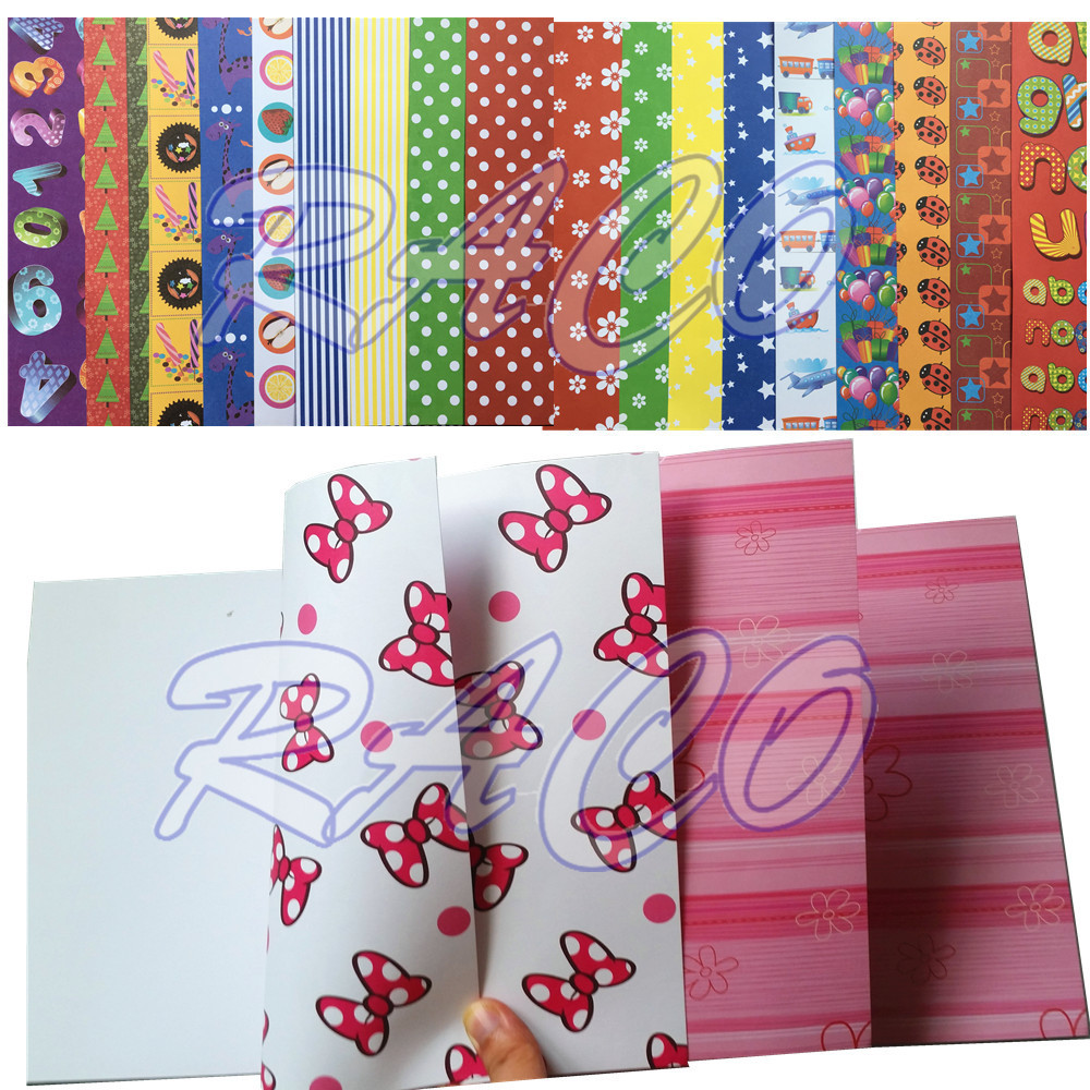 wholesale scrapbook paper DIY custom printed scrapbooking paper