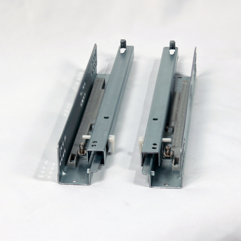 micro linear slider plastic telescopic rail American Type Heavy Duty Push Open Sliding Door Wholesale Adjustable Drawer Slides