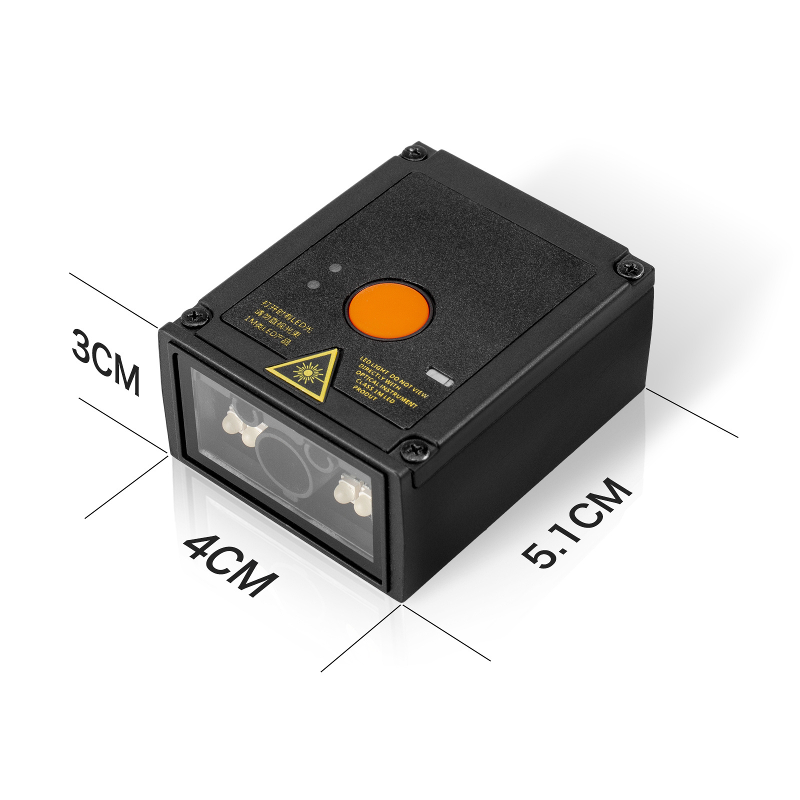 Radall Embedded Scanning Module 1D 2D QR Barcode Scan Head USB RS232 Industrial Fixed Scan Engine Mount Barcode Scanner RD-90