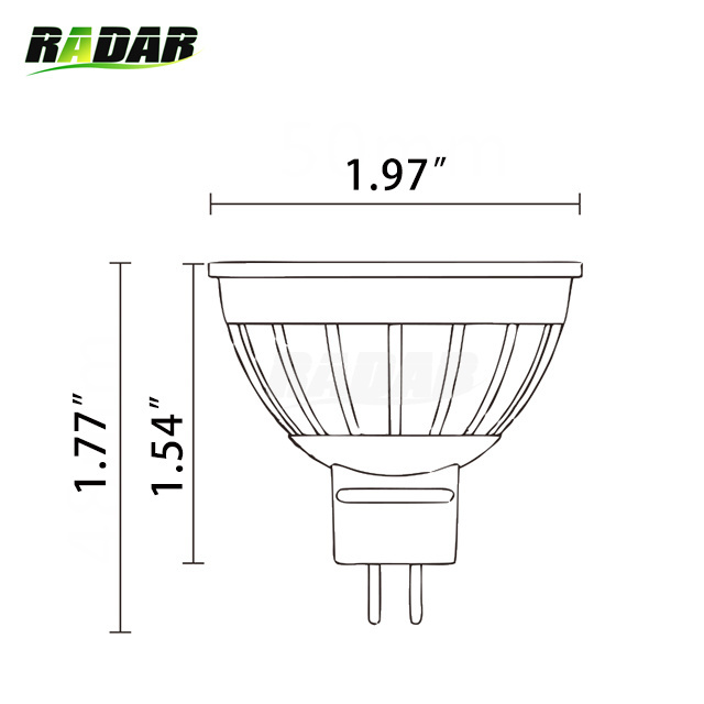 led MR16 12v  low voltage economic Bulb for spo Lights fixture 3w 5w 7w  2700K 3000K  angle adjustable white aluminum