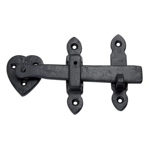 NEWLY DESIGNED HEART DECORATIVE ANTIQUE BLACK COLOUR GATE LATCH AND DOOR HARDWARES AVAILABLE AT REASONABLE RATE