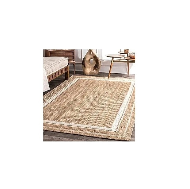 Wholesale Factory Hot Sale 3D Printed Design Jute Rugs and Carpets for Floor Covering from Indian Exporter