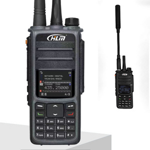 HLM-D8 Tri-Modes Dual Band Professional Radio 4G LTE  POC/DMR/ANALOG Global 100km 5000 Mile Unlimited long Range Walkie-talkie