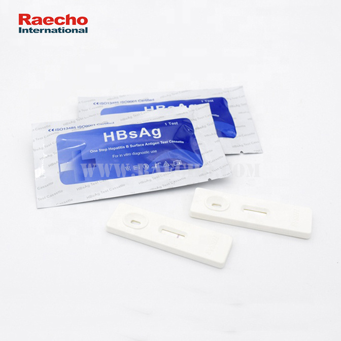 Professional Medical One Step Hepatitis B Test Kit HBsAg Test Card