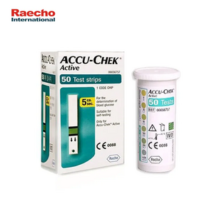 Digital Blood Glucose Meter Accu-chek Active Test Strips 50 Pieces