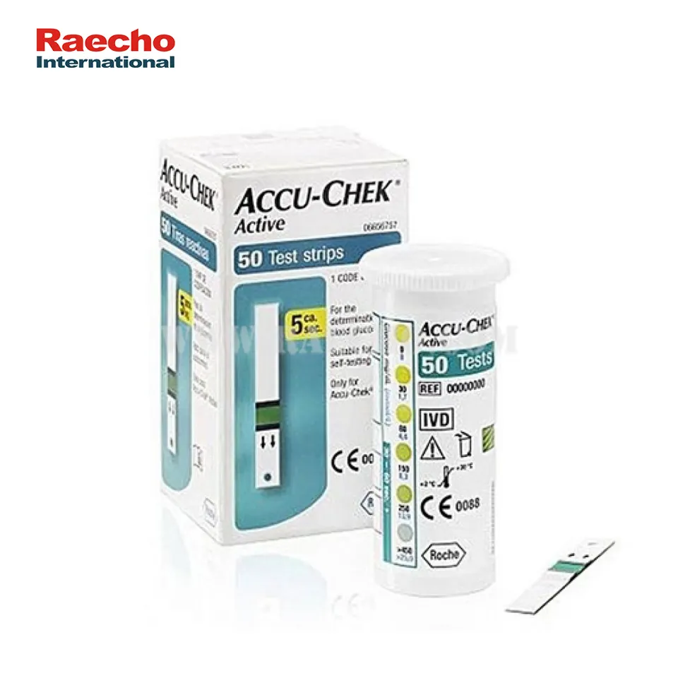 Accu Chek Active Blood Glucose 50 Test Strips