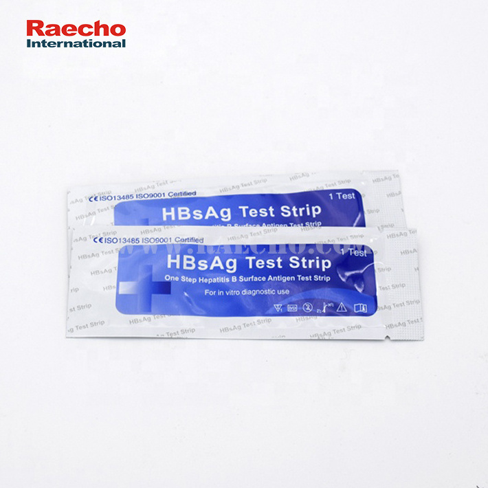 Professional Medical One Step Hepatitis B Test Kit HBsAg Test Card