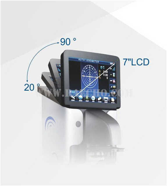 Good Quality Ophthalmic Automatic Lensmeter Optical Apparatus Digital Auto Lensometer