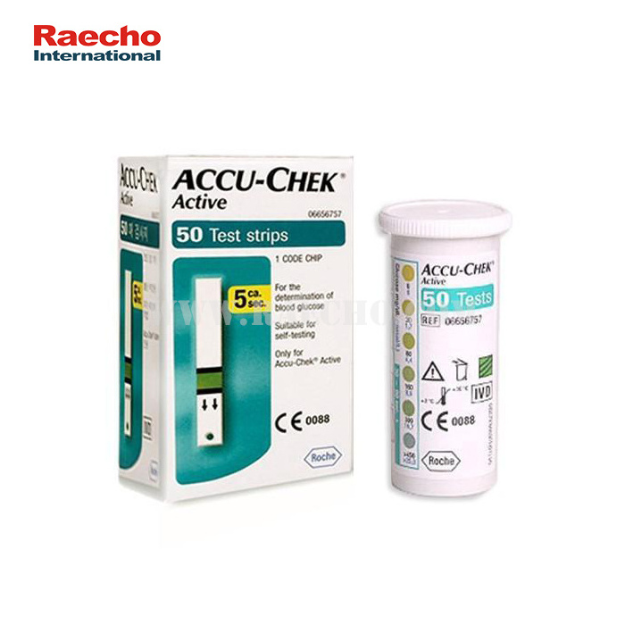 Test Strip 50 for Blood Glucose Meter Accu-chek Active