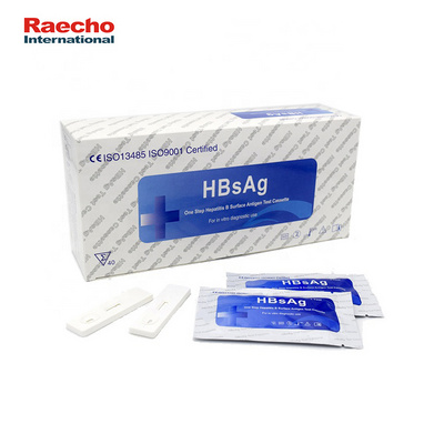 Professional Medical One Step Hepatitis B Test Kit HBsAg Test Card