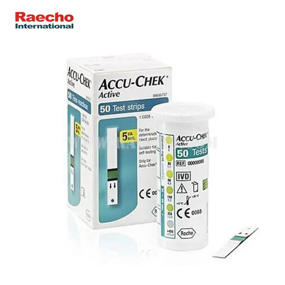 Accu-Chek Active Meter Strips 50 Test Strips Glucometer Blood Glucose Meter for Sale