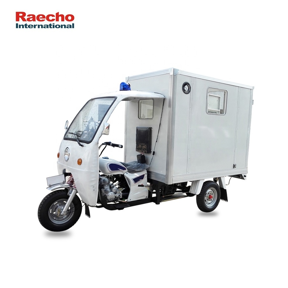 Medical Tricycle Ambulance Vehicle Truck Three Wheel Ambulance for Emergency