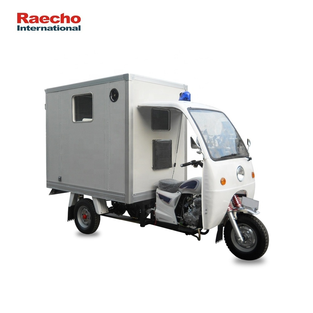 Medical Tricycle Ambulance Vehicle Truck Three Wheel Ambulance for Emergency