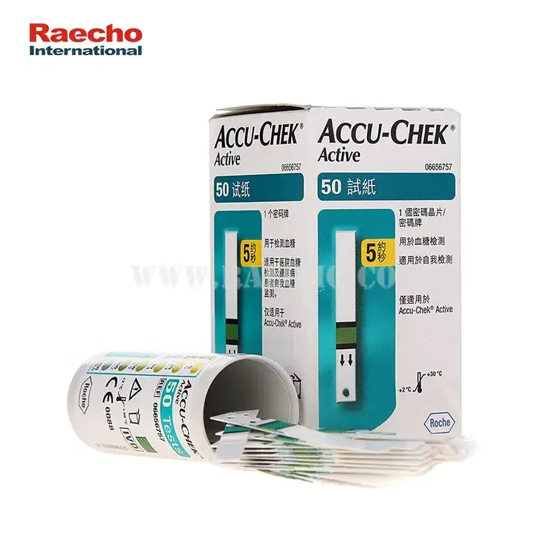 Accu-Chek Active Meter Strips 50 Test Strips Glucometer Blood Glucose Meter for Sale