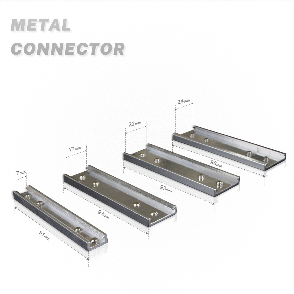 Aluminum Rail Pulley Customized Manual Spray Silent Square Curtain Track