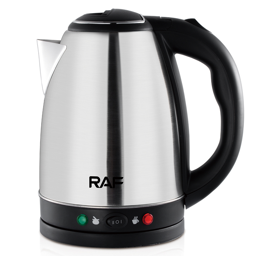 RAF High Cost Performance 1500W High Quality Auto Shutoff Stainless Steel Electric Water Kettle With Keep Warm Function