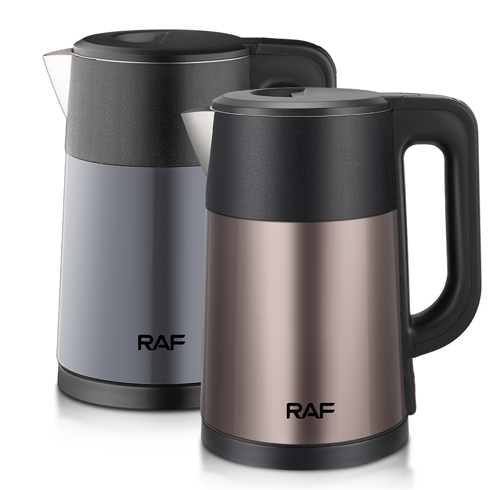 RAF Quality Big Capacity 2.5L Household 1800W Fast Heat Water Boiler Stainless Steel Tea Pot Electric Kettle