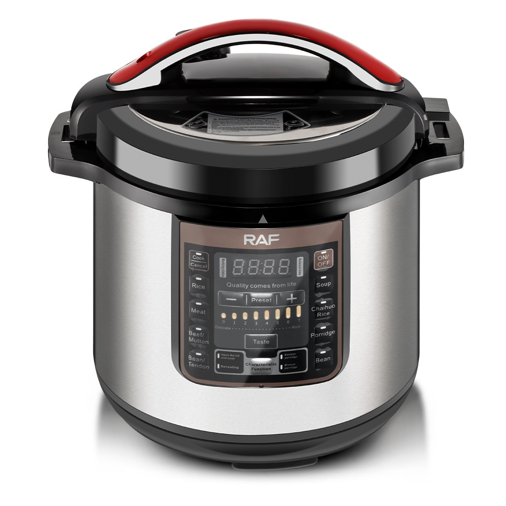 RAF 12L Multi Programmable Digital Rice Cooker Stainless Steel 12L Aluminum Pot Electric Pressure Cookers