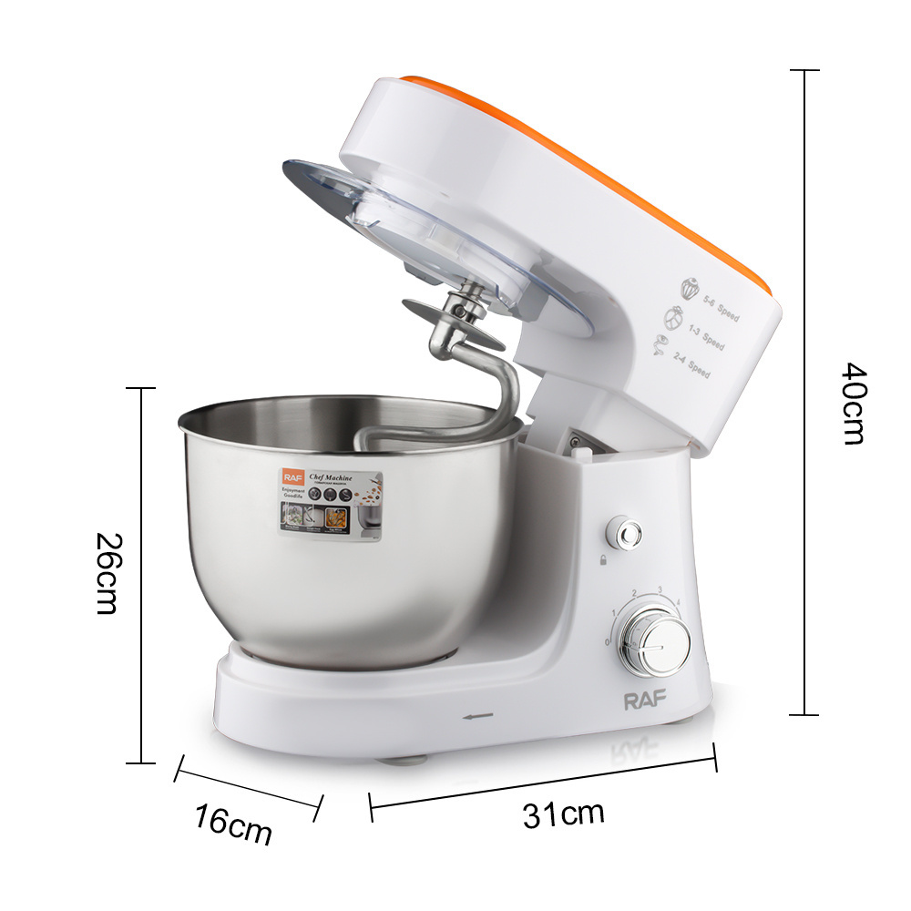 RAF Hot Multi-Function Stand Mixer Blender Machine Kitchen Stand Mixer Egg Beater Dough Kneading For Baking