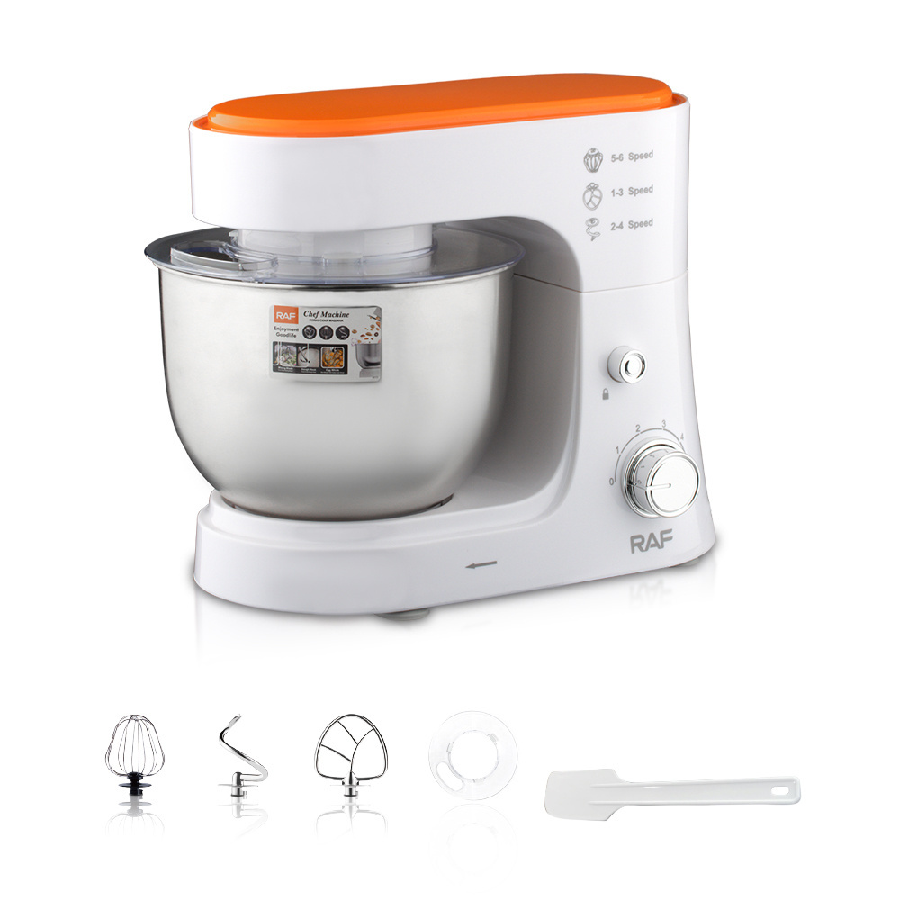 RAF Hot Multi-Function Stand Mixer Blender Machine Kitchen Stand Mixer Egg Beater Dough Kneading For Baking