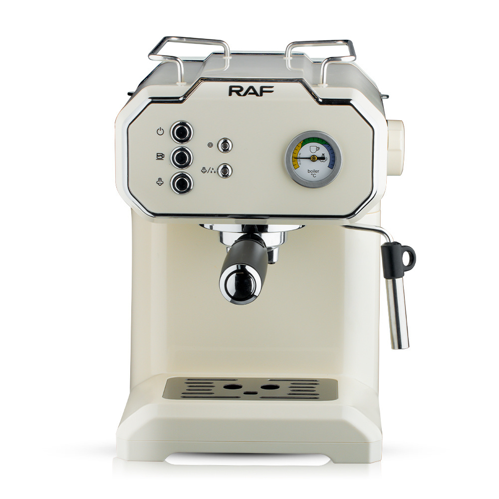 RAF 2024 New Automatic Coffee Machine 1.8L 850W Anti-drip Function Commercial Espresso Coffee Maker