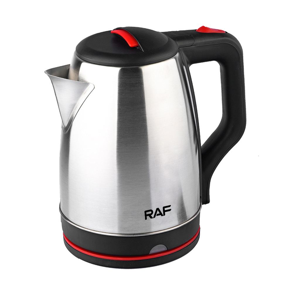 2L Stainless Steel Electric Tea Kettle Hot Water Boiler Strong Fast Boiling Cordless Pot With Boil Dry Protection