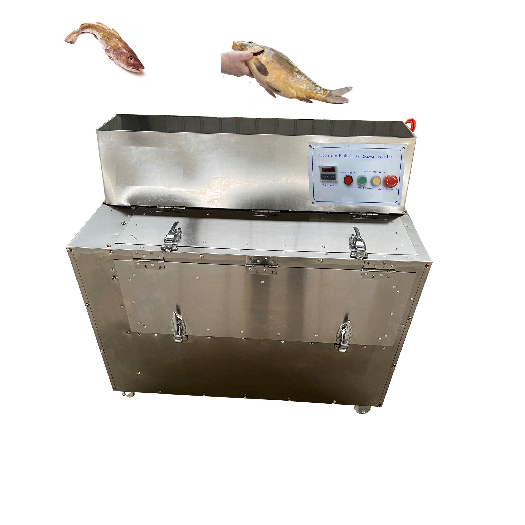 High Automation Small Fish Cleaning Machine / Small Fish Scaling Machine / Small Fish Descaler