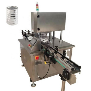 Automatic High Speed Tuna Fish Tin Can Canning Machine / Sardine Fish Can Sealer / Canned Food Packing Machine