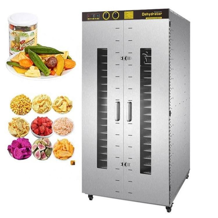 industrial food dehydrator fruit dryer machine/deshidratador food dehydrator/16 trays food grade food fruit drying machine price