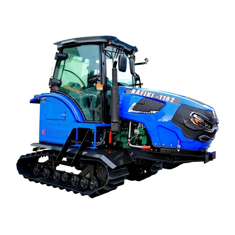 110HP 120HP small crawler tractors used for paddy field and dry field